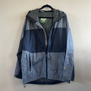 Cabela's Rain Jacket‎ - Dry-Plus Ultra Men's Small Grey Navy